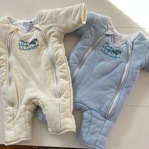 Pair of Magic Merlin Sleepsuits